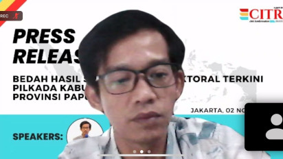 Survei Citra Institute, Pasangan Maximus Tipagau-Peggi Patricia Pattipi Berpotensi Menangkan Pilkada Mimika