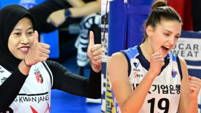 Pevoli Asal Ukraina Ini Jadi Saingan Terberat Megawati Hangestri di Liga Voli Korea? Bahkan Tiga Laga Berjalan Hampi Melibas Vanja Bukilic di Posisi...