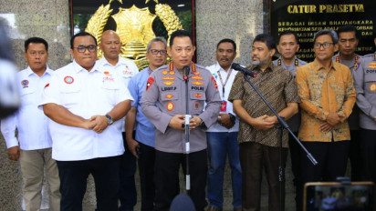Terima Audiensi Para Buruh, Kapolri Apresiasi Upaya Menjaga Ruang Demokrasi