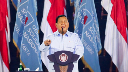 Prabowo-Gibran Hadiri Deklarasi Gerakan Solidaritas Nasional di GBK