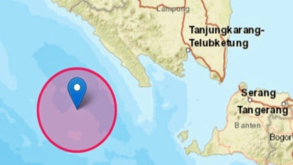 Pesisir Barat Lampung Diguncang Gempa M5,4 Sore Tadi