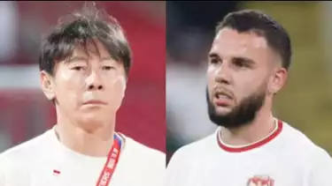 Shin Tae-yong dan Calvin Verdonk