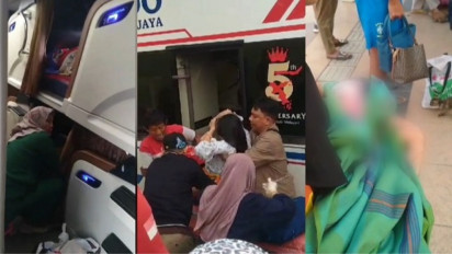 Viral Ibu Melahirkan di Dalam Bus Saat Menuju Palopo