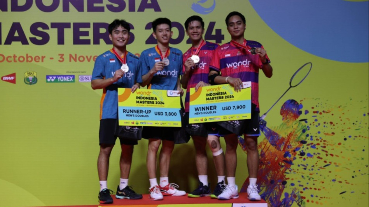 Indonesia Juara Umum, Wakil Merah Putih Sabet 4 Gelar Juara di Indonesia Masters ll 2024: Ini Daftarnya
            - galeri foto