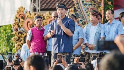 Dampingi Calon Bupati Badung, Kaesang: Pak Suyadinata Akan Temui Jokowi