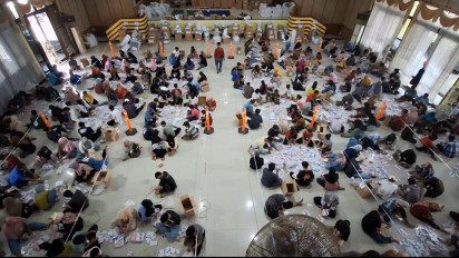 13 Kamera CCTV Awasi 290 Tenaga Pelipat Surat Suara Pilgub Jateng di Gudang Logistik KPU Brebes