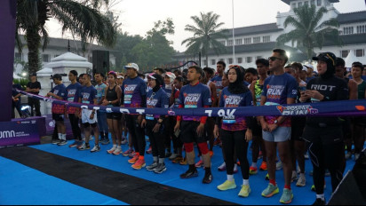 Diikuti Ribuan Pelari, Pospay Run 2024 Ajak Masyarakat Hidup Sehat