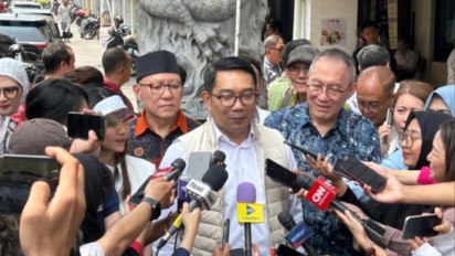 Libatkan Istri Tercinta, Ini Cara Unik Ridwan Kamil Atasi Pengunjung Musiman Pasar Tanah Abang