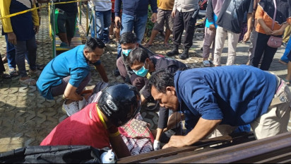 Diduga Hipertensi, Seorang Lansia Meninggal Mendadak di Pasar Imogiri Bantul