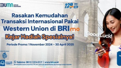 Transfer Internasional dengan BRImo, Ada Hadiah Motor hingga Logam Mulia Setiap Bulan