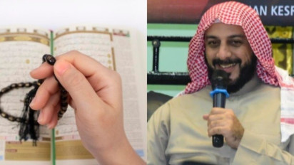 Jadi Amalan Zikir Pembuka Rezeki Sebelum Shalat Subuh, Syekh Ali Jaber Jelaskan Bacaan Tasbih Malaikat Mengandung...