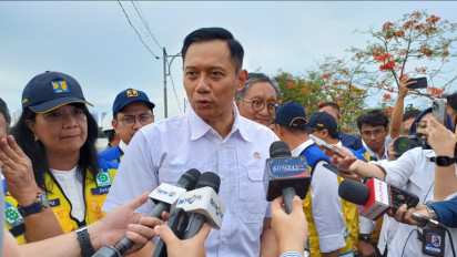 AHY: Tanggul Pantai Muara Baru Bisa Lindungi 20 Ribu Kepala Keluarga dari Banjir Rob