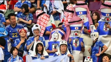 Berharap Disambut Baik Fans Garuda di SUGBK, Suporter Timnas Jepang: Kami Ingin...