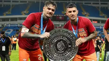 Diego Michiels dan Stefano Lilipaly di Borneo FC musim lalu
