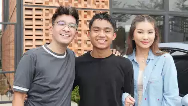 Ruben Onsu, Betrand, dan Sarwendah