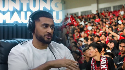 Bule Muslim Asal Inggris Ini Sengaja Datang Jauh-Jauh dari London untuk Nonton Timnas Indonesia di SUGBK, Tak Disangka Dia Bilang...