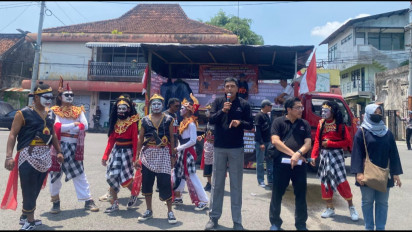 Aksi Desak 100 Hari Prabowo Gibran, Korban Malioboro City Tuntut Segera Diterbitkan SLF