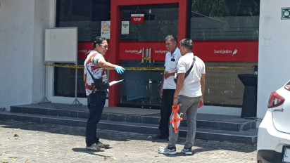 OB Diancam dan Disekap, Dua Pria Berhelm Satroni Kantor Unit Bank Jatim di Banyuwangi
