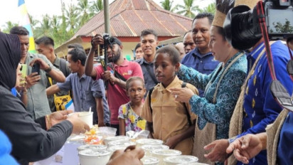 Kemensos Pastikan Makan Bergizi Gratis Sasar Daerah 3T Papua, Agus Jabo Tekankan Kolaborasi