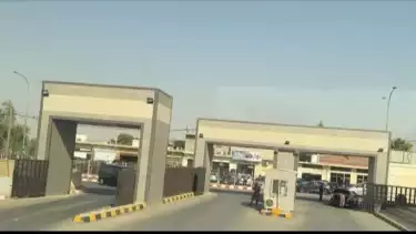 Perbatasan Yordania menuju Allenby Bridge