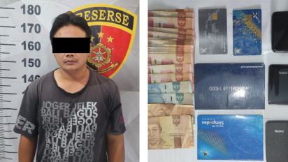 Penjual Chip Judi Online Diringkus Polres Malang, Tersangka Raup Omzet Jutaan Rupiah