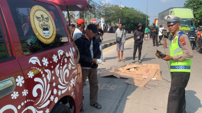 Terlindas Truk di Mangkang Semarang, Seorang Pemotor Tewas