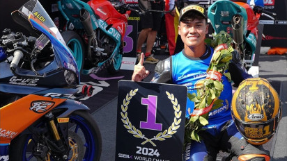 Bikin Bangga, Pembalap Indonesia Aldi Satya Mahendra Resmi Naik Kelas ke WorldSSP 2025