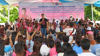 Kaesang Pangarep Gelar Konsolidasi Pemenangan Calon Gubernur Sulut YSK-VM dan Paslon Bupati Minut MJP-CK