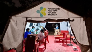 Kemenkes Salurkan Bantuan dan Siagakan Pos Kesehatan untuk Korban Erupsi Gunung Lewotobi di NTT