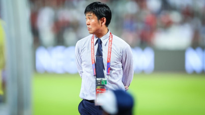 Pelatih Jepang Hajime Moriyasu Salah Sebut Nama Shin Tae-yong dalam Konferensi Pers Jelang Hadapi Timnas Indonesia