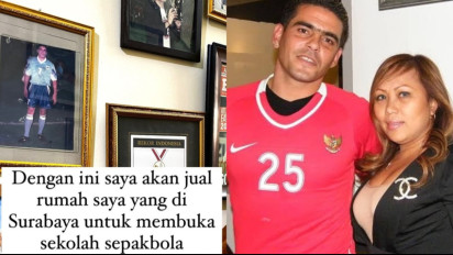 Kagum! Mantan Pemain Timnas Indonesia yang Mualaf Ini Rela Menjual Rumah untuk Bangun Sekolah Bola Terbesar di Indonesia