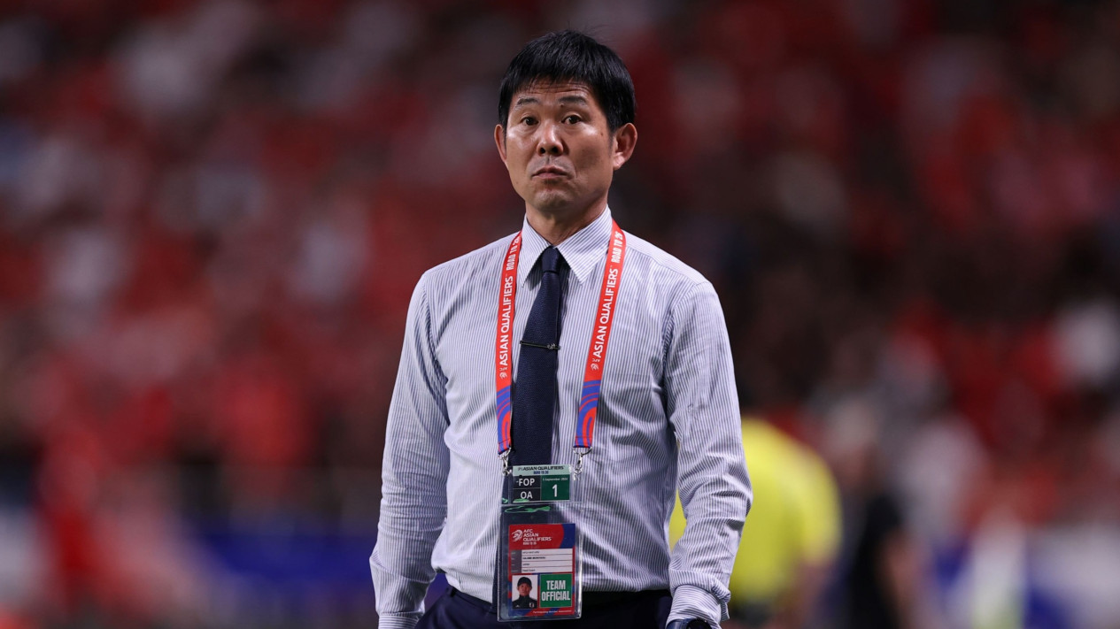 Gara-gara Insiden Ini, Pelatih Timnas Jepang Hajime Moriyasu Dapat Sanksi Jelang Kualifikasi Piala Dunia 2026
            - galeri foto