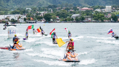 Aquabike Jetski World Championship 2024, 100 Pebalap Jetski dari 30 Negara Siap Berlaga di Danau Toba