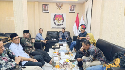 Temui KPU Jatim, Pansus Pilkada Adukan KPU Jember Terkait Netralitas