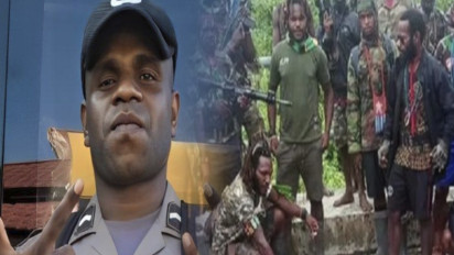 Heboh! Detik-detik Video Diduga Mantan Polisi Aske Mabel Deklarasikan Diri Jadi Panglima KKB Yalimo