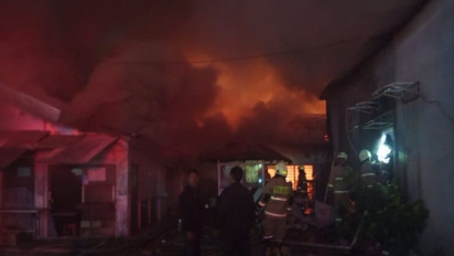 Kebakaran di Gedung Kopegmar Diduga Akibat Arus Pendek