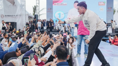 Kampanyekan Ahmad Ali, Kaesang Yakin Semua Program Pusat Bisa Dijalankan di Sulteng