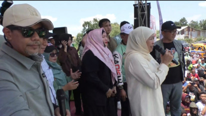 Cagub Jatim Khofifah Optimis Raih Perolehan Suara di Probolinggo Signifikan