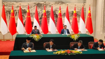 Disaksikan Prabowo dan Xi Jinping, Menteri Trenggono Tandatangani 12 Poin Kerja Sama Perikanan dengan China, Apa Saja?