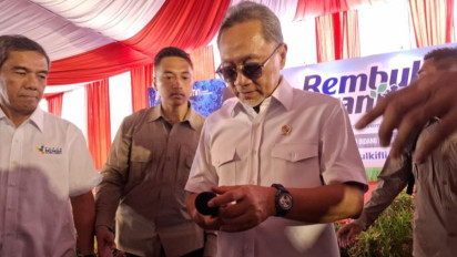 Menko Pangan Zulhas Berharap Jumlah Petani Milenial di Daerah Bertambah