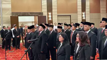 Zulhas Lantik 29 Pejabat Eselon II Kemenko Pangan