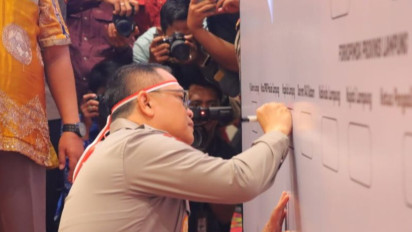 Polda Lampung Apresiasi Upaya Bawaslu Cegah Politik Uang