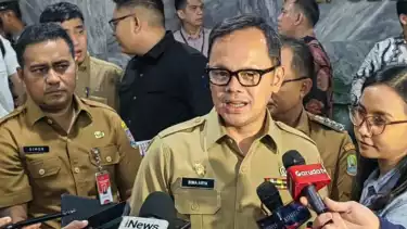 Bima Arya di Gedung DPR, Jakarta Pusat, Senin (11/11/2024).