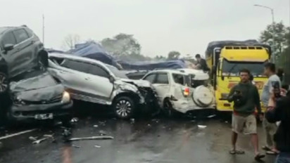 Sejarah Kelam Terulang! Ini Deretan Tragedi Kecelakaan Beruntun di Tol Cipularang Sejak 2019