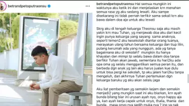 Betrand Peto angkat bicara soal isu kedekatannya dengan Sarwendah