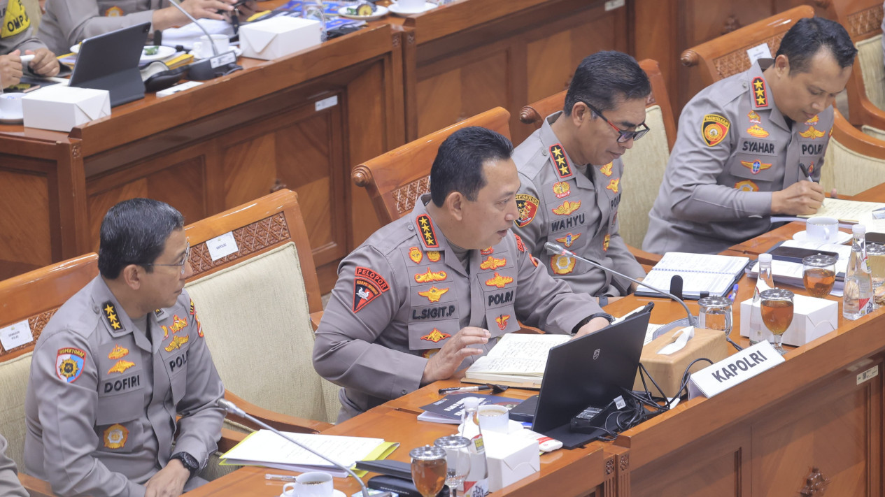 Kapolri Beberkan Strategi Cegah Kebocoran Anggaran Negara
            - galeri foto