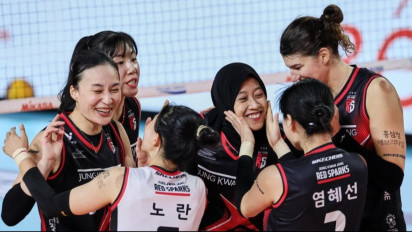 Kata-kata Pertama yang Diucapkan Megawati Hangestri usai Menangis Red Sparks Akhirnya Menang, Megatron Bilang...