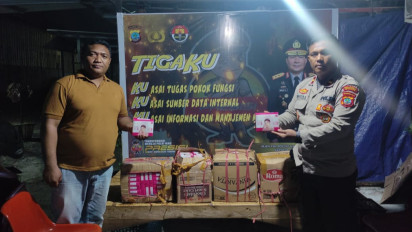 Ratusan Paket Kosmetik Ilegal Selundupan Berhasil Diamankan di Manado