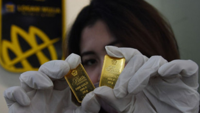 Harga Emas di Pegadaian Berguguran, Antam, UBS dan Galeri24 Turun Rp45.000 per Gram