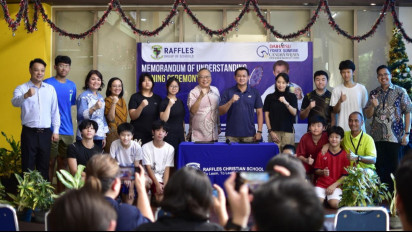 Akademi Bulu Tangkis Candra Wijaya Gaet Grup Sekolah Raffles Bangun Pusat Keunggulan Bulu Tangkis